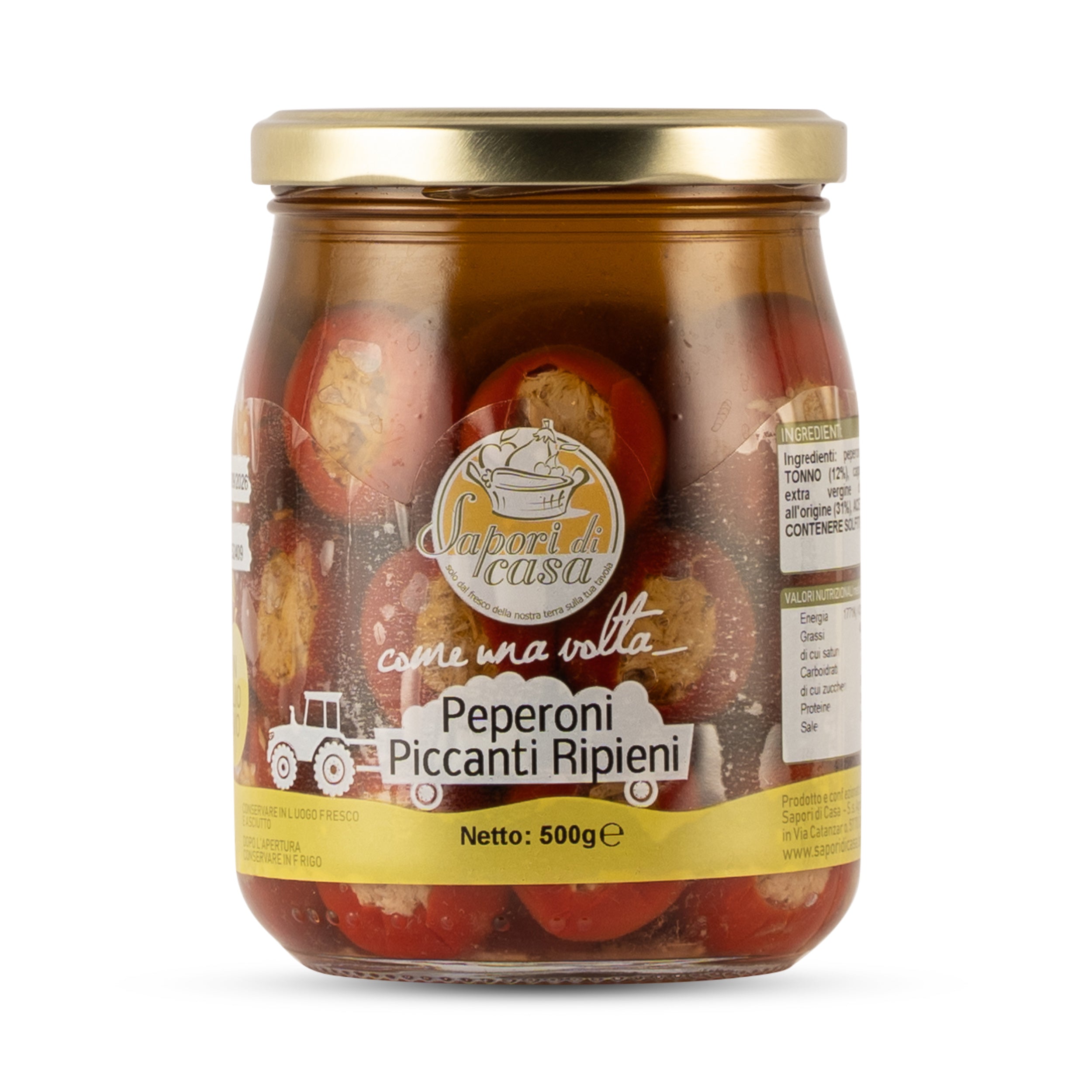 Gefüllte Peperoni mit Thunfisch