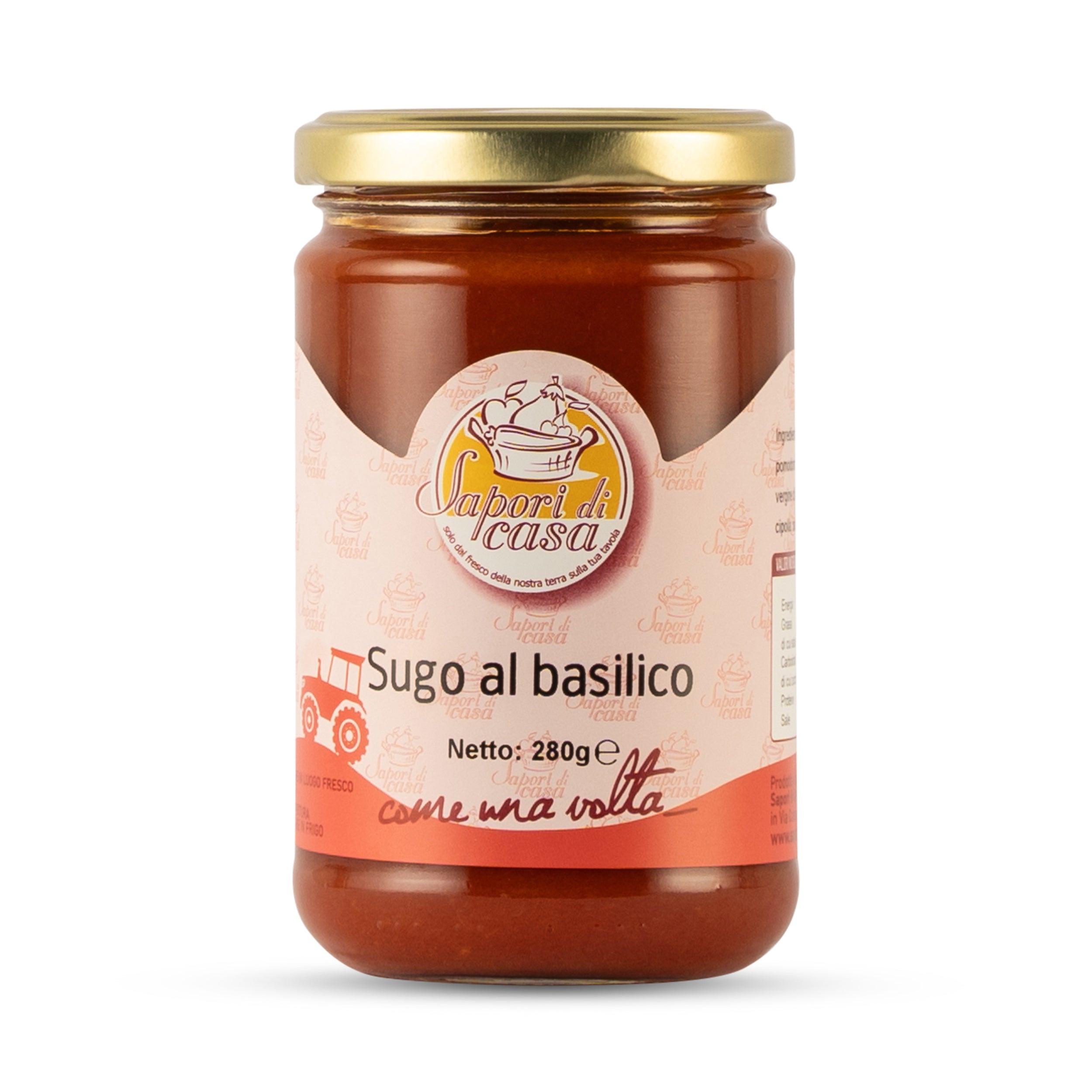 Tomatensauce mit Basilikum